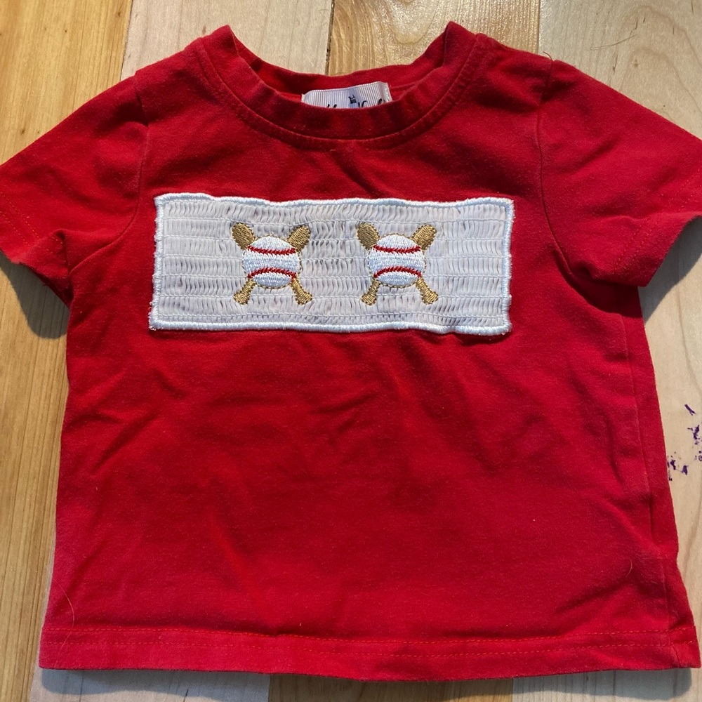 Boys Baseball Smock Shirt
